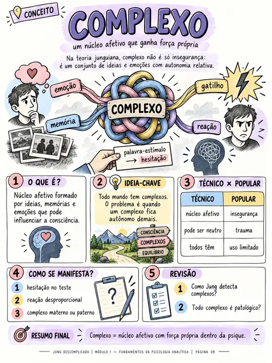 Mapa visual — conceito do Módulo 1